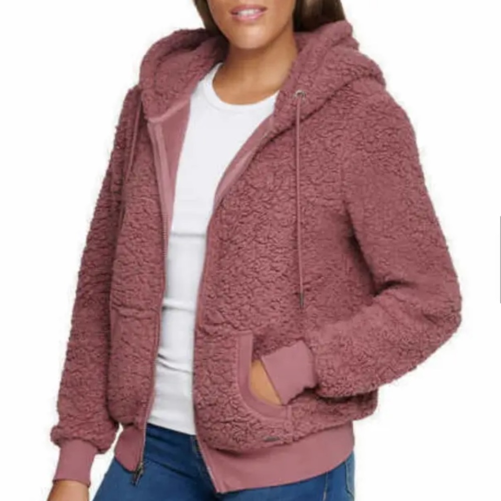 Marc New York Women’s Fleece Ultra Cozy Medium Mauve Pink